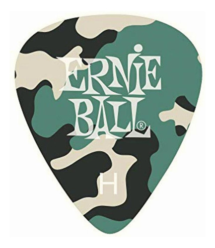Ernie Ball P09223 Púas Para Guitarra, Celulosa, Gruesas,