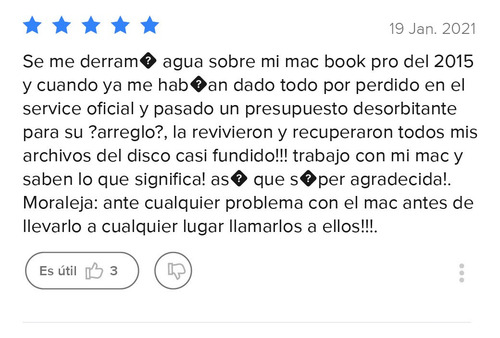 Imagen 8 de 10 de Servicio Tecnico Mac ~ Apple - Reparacion Mac ~ Macbook Pro