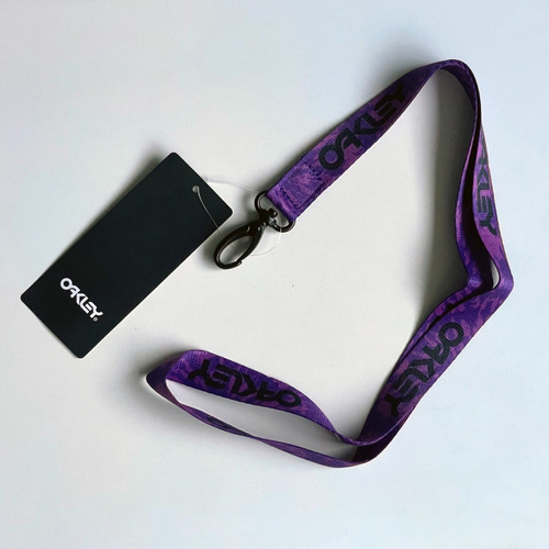 Oakley Purple Mountain Td Print, Lanyard 100% Original