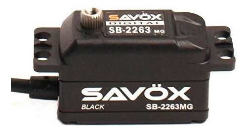 Savox / Black Edition Low Profile 6.0v Servo Dig