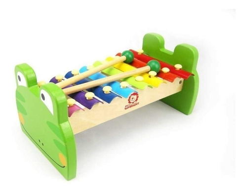 Imagen 2 de 8 de Xilofon Rana - Xilofón Infantil - Didácticos Top Bright