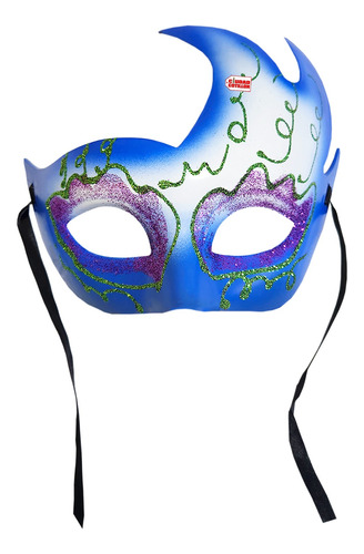 Antifaz Careta Rigida Máscara Disfraz Veneciana Carnaval- Cc