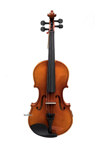 Imagen 6 de 10 de Violín Electroacústico Distele 4/4 Con Estuche Todo Incluido