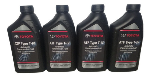 Aceite Caja Automáticas Toyota Atf Type T-iv Original 946ml