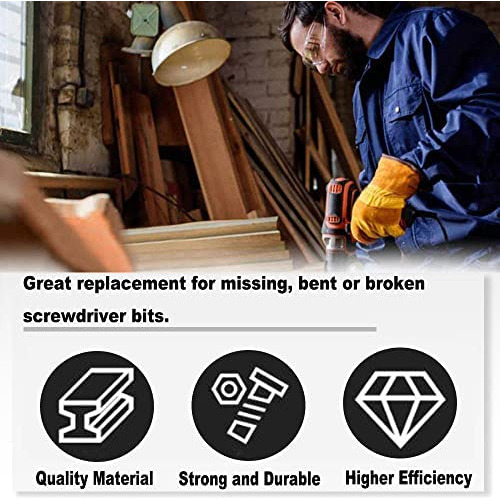 Utoolmart Pulgadas Vástago Hexagonal 32 Mm De Longitud Desto