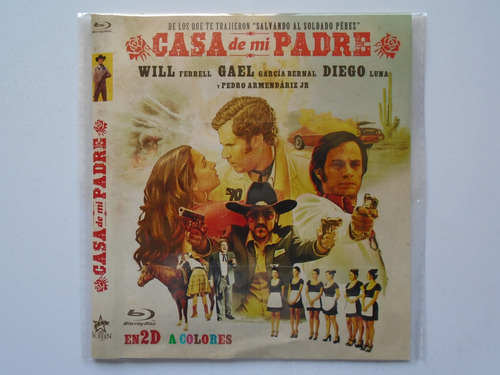 Casa De Mi Padre Blu-ray Disc On Screen Will Ferrell (Usado)