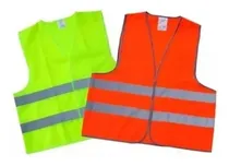 Comprar Chalecos Con Cinta Reflectivas Color Naranja Y Verde