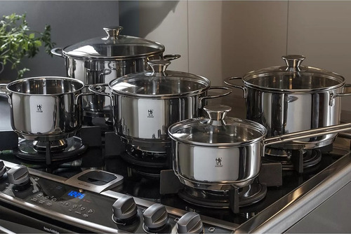 Imagem 5 de 5 de Jogo De Panela Aco Inox 5 Pcs Hi Biarritz - Zwilling