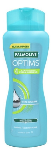 Shampoo Palmolive Optims 2 En 1 Extra Intensivo 1 Litro