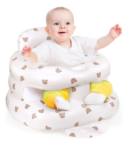 Asiento Inflable For Bebé For Bebés De 3 A 36 Meses, Silla