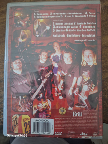 Dvd Cpm 22 - O Vídeo - 1995 A 2003 (Usado)