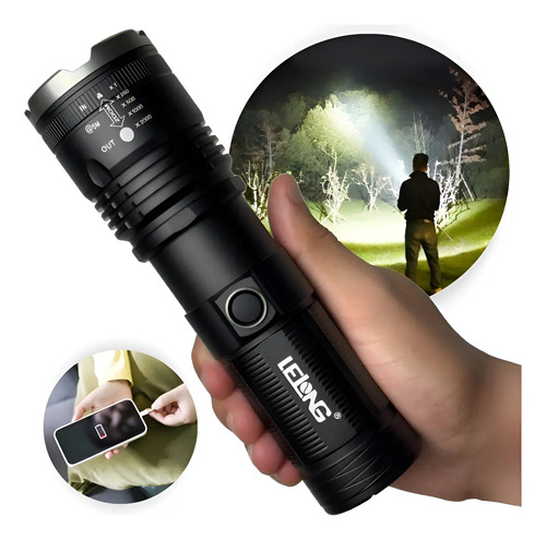 Oferta: Lanterna Tática Sabre De Luz Mais Forte Do Mundo Led Militar - Tubarão Digital