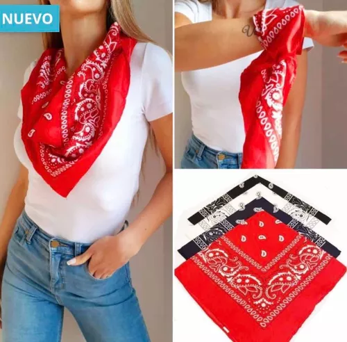 PAÑUELO BANDANA - Rojo