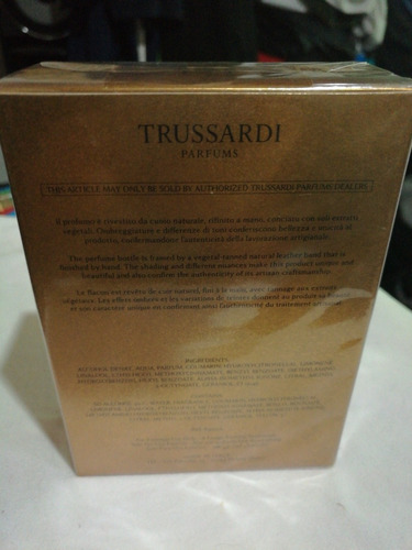 Trussardi My Land 100 Ml. Hombre Original Asimco