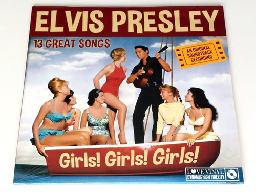 Vinilo Elvis Presley / Girls! Girls! Girls! / Nuevo Sellado