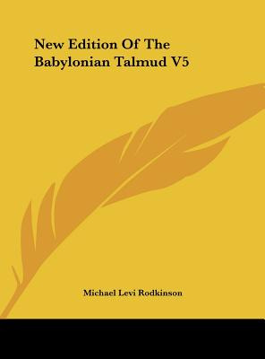 Libro New Edition Of The Babylonian Talmud V5 - Rodkinson...