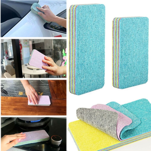 Paño De Limpieza Rasgable, Superabsorbentes, Reutilizables
