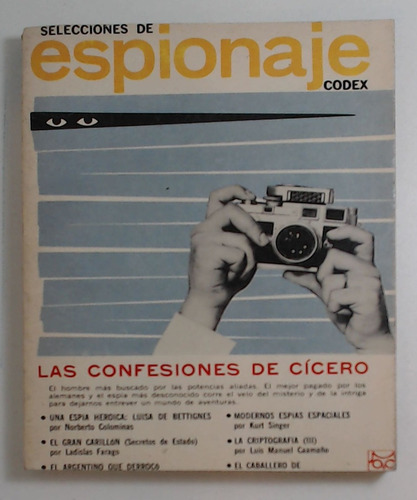 Selecciones De Espionaje Codex (año Dic. 1965) - Aa.vv