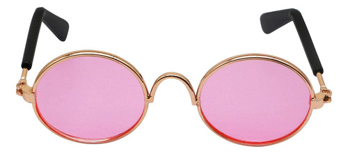 Yaodhaod Pet Gafas De Sol Clásico Retro Circular Metal Pr...