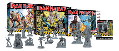 Zombicide Iron Maiden Bundle 4 Cajas Expansion