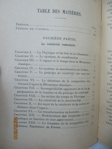 La Theorie De La Relativite A. Einstein 1921 (Usado)