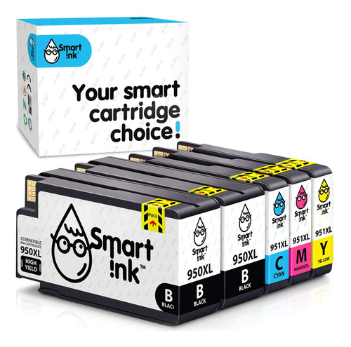 Cartucho De Tinta Compatible Con Smart Ink Hp 951 Xl