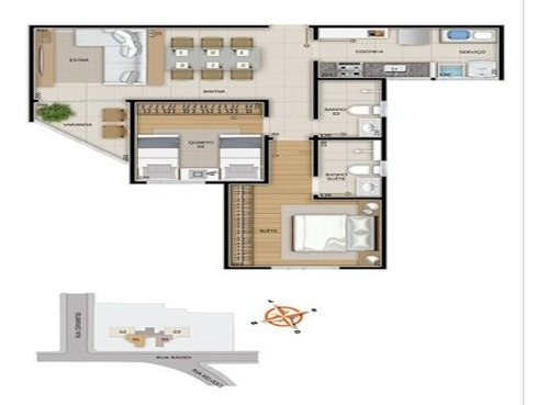 Imagem 19 de 19 de Apartamento À Venda, 3 Quartos, 2 Vagas, Sao Lucas - Belo Horizonte/mg - 2922