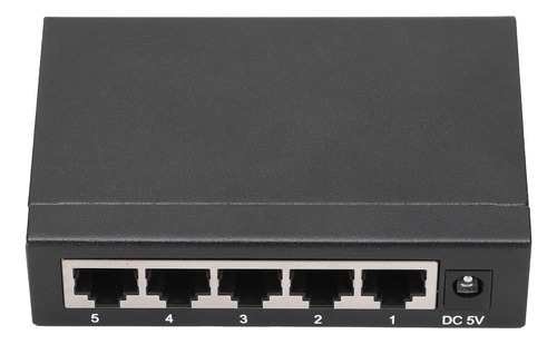 Conmutador Ethernet No Administrado Gigabit De 5 Puertos, Co