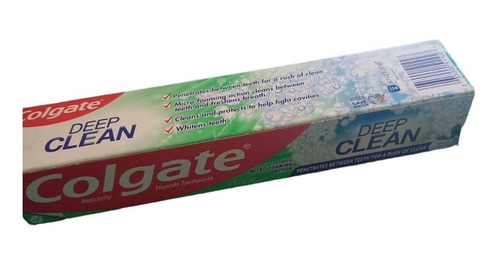 Colgate Deep Clean Anticavity Brisk Mint Americana