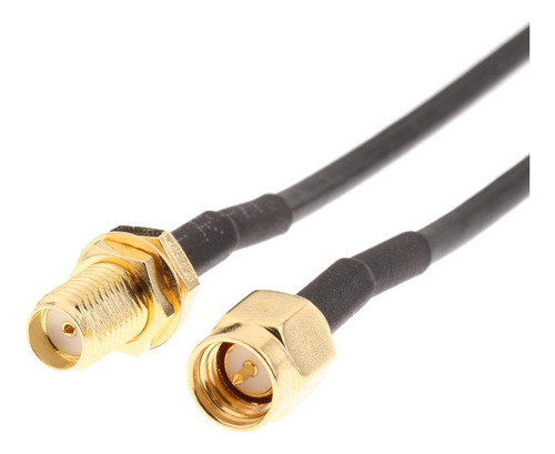 Muyier Cable Coaxial Sma Macho A Hembra 5m Negro Negro 5m