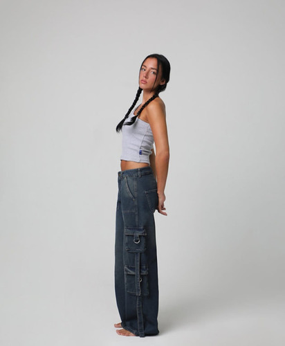 Jean Cargo Mujer - Estilo Y Comodidad En Pantalones