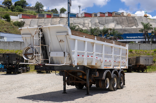 Carreta Caçamba Randon Ls 3 Eixos 25m3 Pneus Transporte