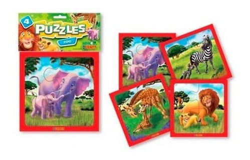 Duravit Puzzle Zoologico 4 Pzs 557