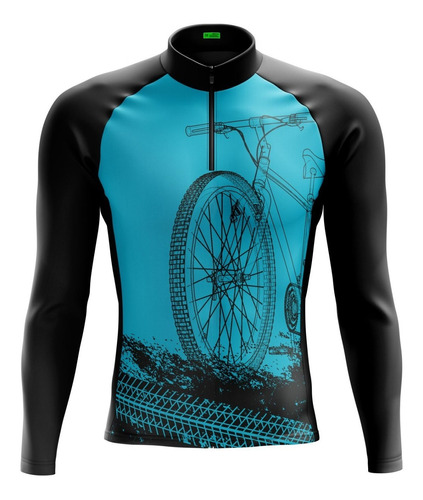 Camisa De Ciclismo Blusa Manga Longa Proteção Uv 2023 Pro