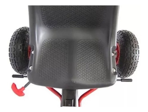 Imagen 5 de 6 de Kart A Pedal Para Niños Ruedas Inflables De Goma