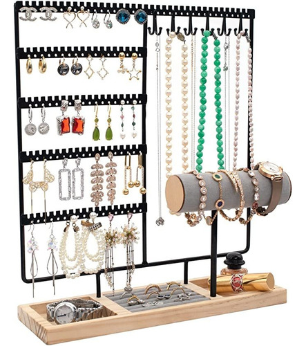 Soporte Organizador De Joyas, Organizador De Aretes Con 108.