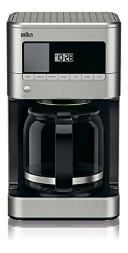 Braun Kf7070 Brewsense Cafetera De Vidrio De Goteo, 12 Tazas