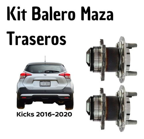 Juego Baleros Maza Traseras Kicks 2018 Nissan