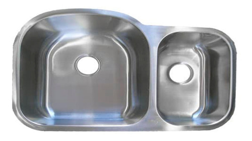 Fregadero Doble Tina Submontar Acero Inox 304 80x52x23 Cm