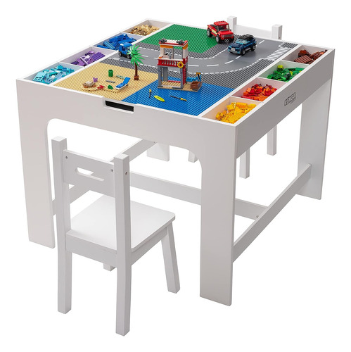 Renga Bricks Juego De Mesa De Juego 2 En 1 Para Niños Y 2 Si