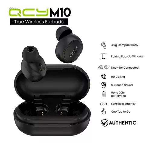 Auriculares Inalámbricos V5.0 Qcy M10 Para Android iPhone