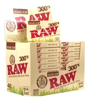 Comprar Caja Papeles Raw Organico 300s 11\u002F4 #9 X40