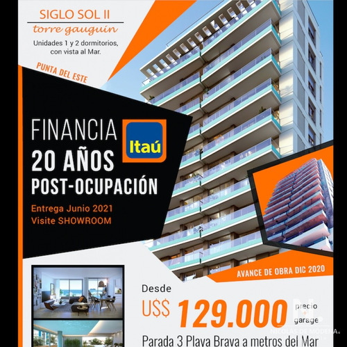 Oportunidad En Playa Brava, Financiado A 20 Años Con Banco Itau