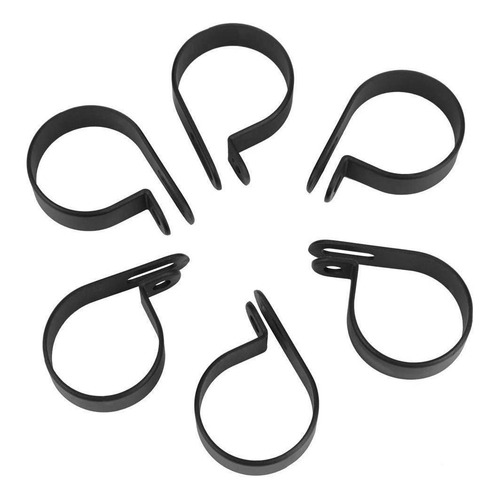 Imagen 2 de 5 de Sujetadores De Plástico Clips Abrazaderas Caja(200 Piezas)