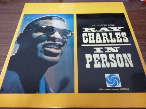 Ray Charles In Person Vinilo Americano Impecable