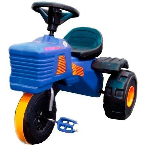 Triciclo Tractor A Pedal Rodacross 2 A 4 Años C/direccion