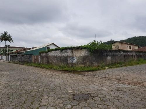 Imagem 1 de 5 de Terreno Para Construtor Lado Praia Em Itanhaém/sp Ter038-pc