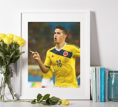 James Rodríguez | Poster Enmarcado