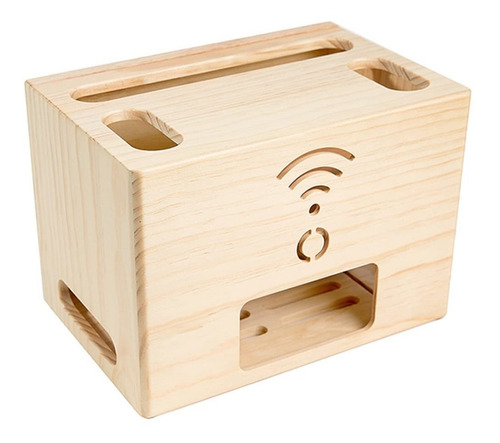Caja Almacenamiento Para Router Optica Gato Escritorio Wifi