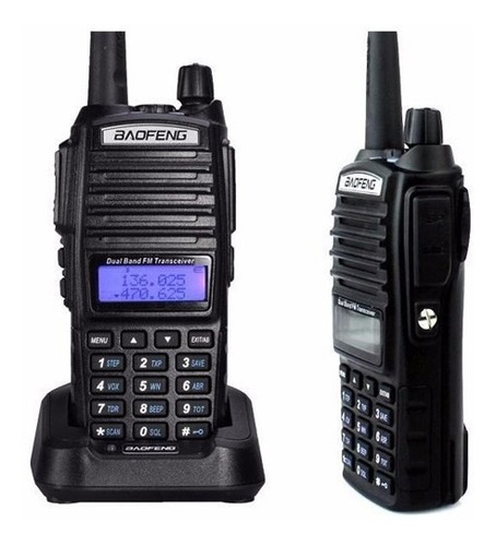 Rádio Comunicador Baofeng Uv-82 Dual Band Rádio Fm + Fone